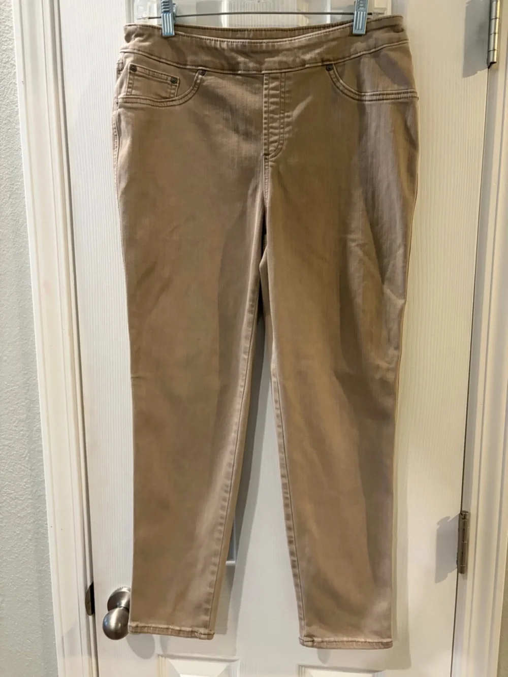 Chico's Brown Jegging Ankle Pants - Picture 2 of 5
